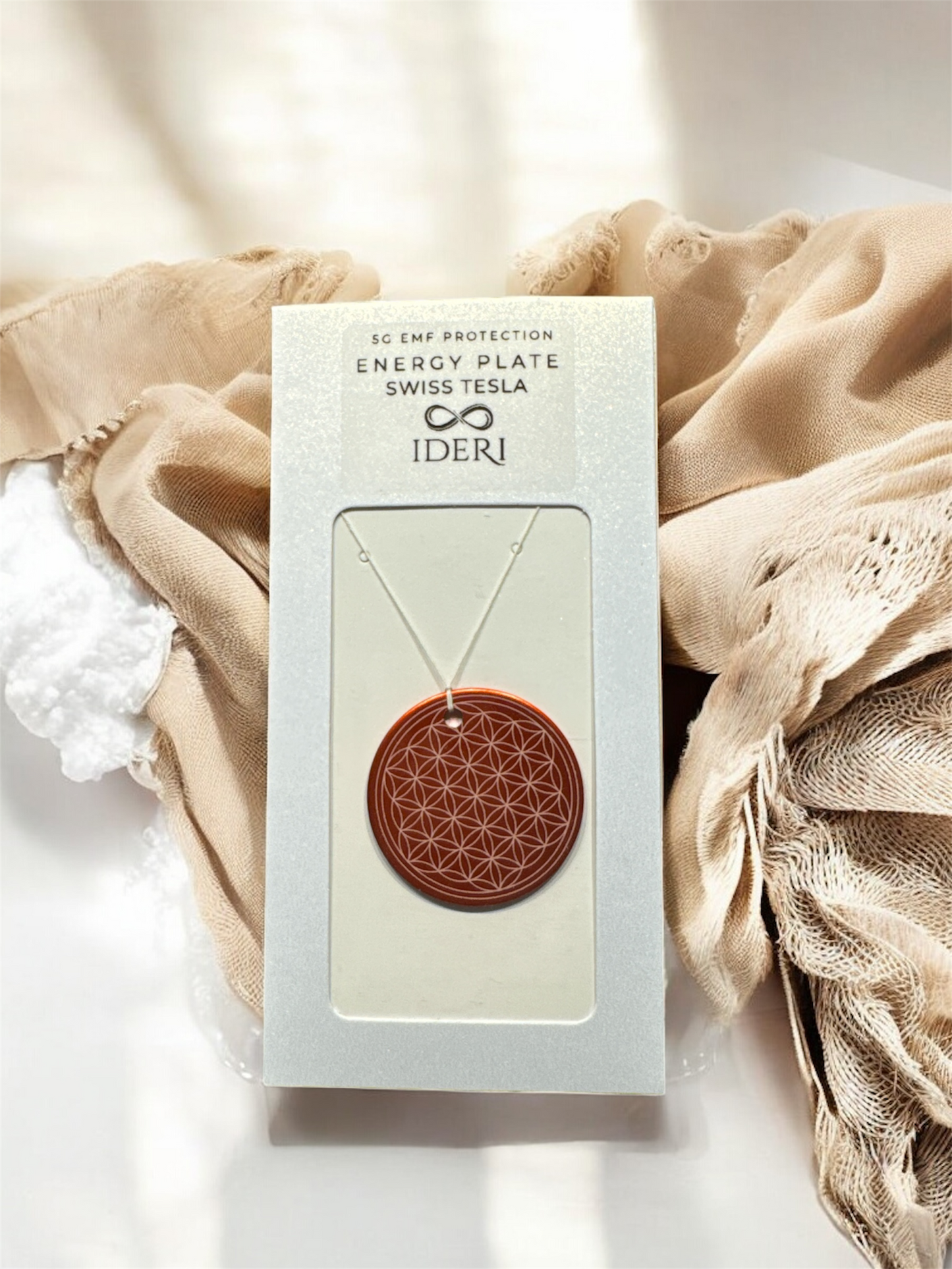 EMF Energy prívesok Kvet života- zlatá