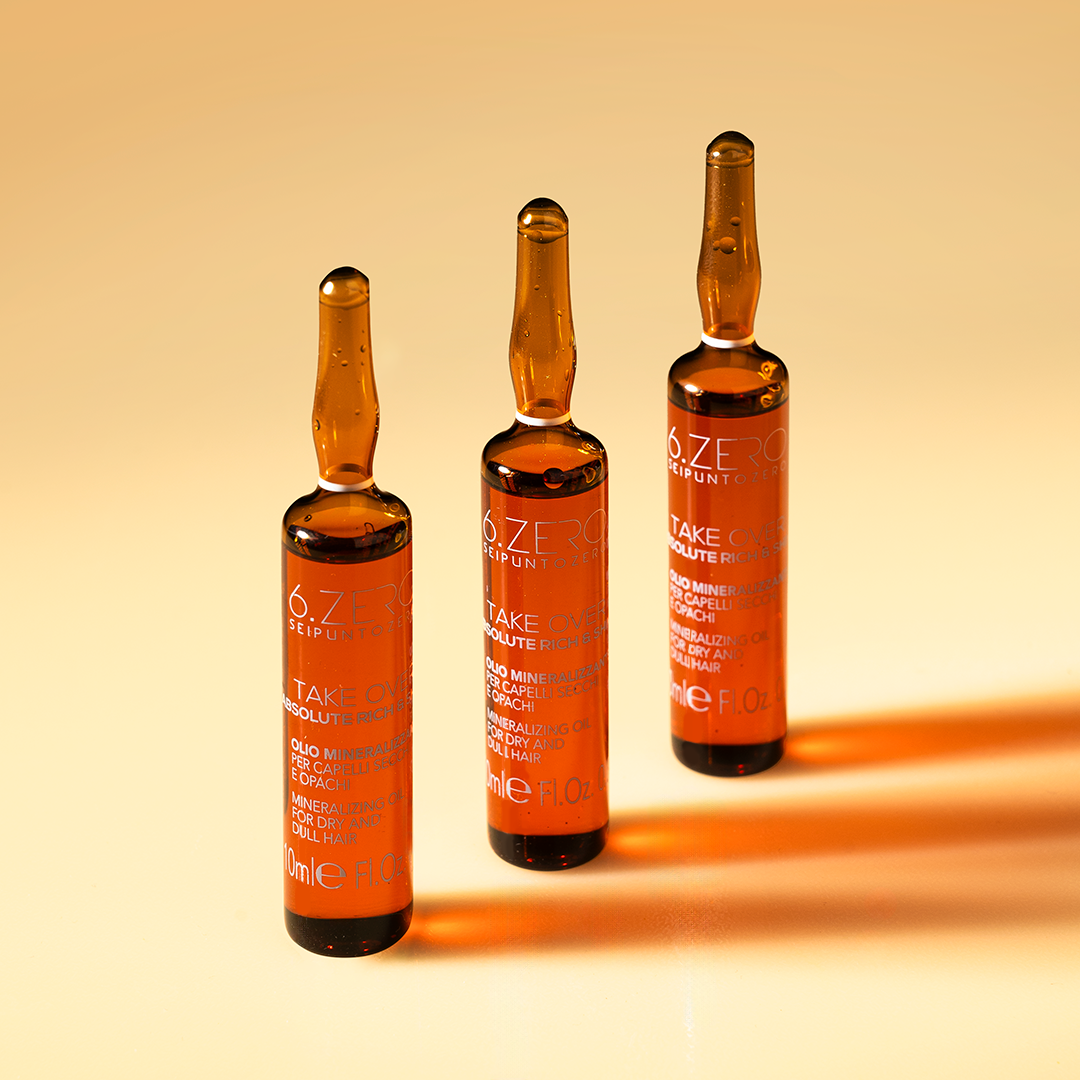 6.ZERO TAKE OVER – ABSOLUTE RICH &amp; SHINE Mineralizing Oil Ampoules