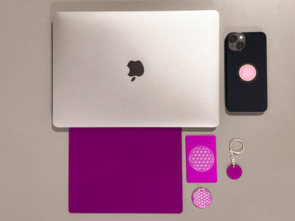 EMF Energy platnička veľká - purpurová