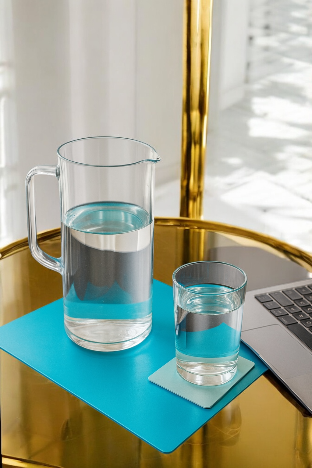 EMF-Energieplatte groß - hellblau