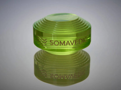Somavedic Button  Green