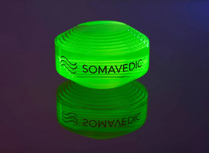 Somavedic Button  Green