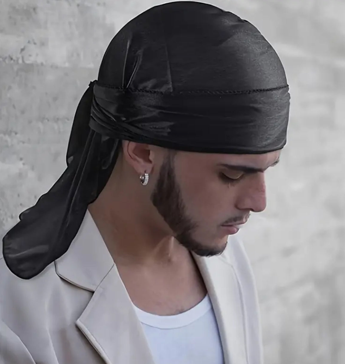 DURAG predĺžený čierny