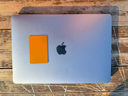 EMF Energy credit card Flower of Life - orange