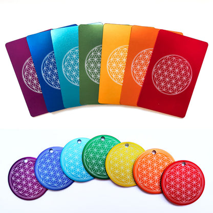 Swiss Tesla credit card plate set 8in1